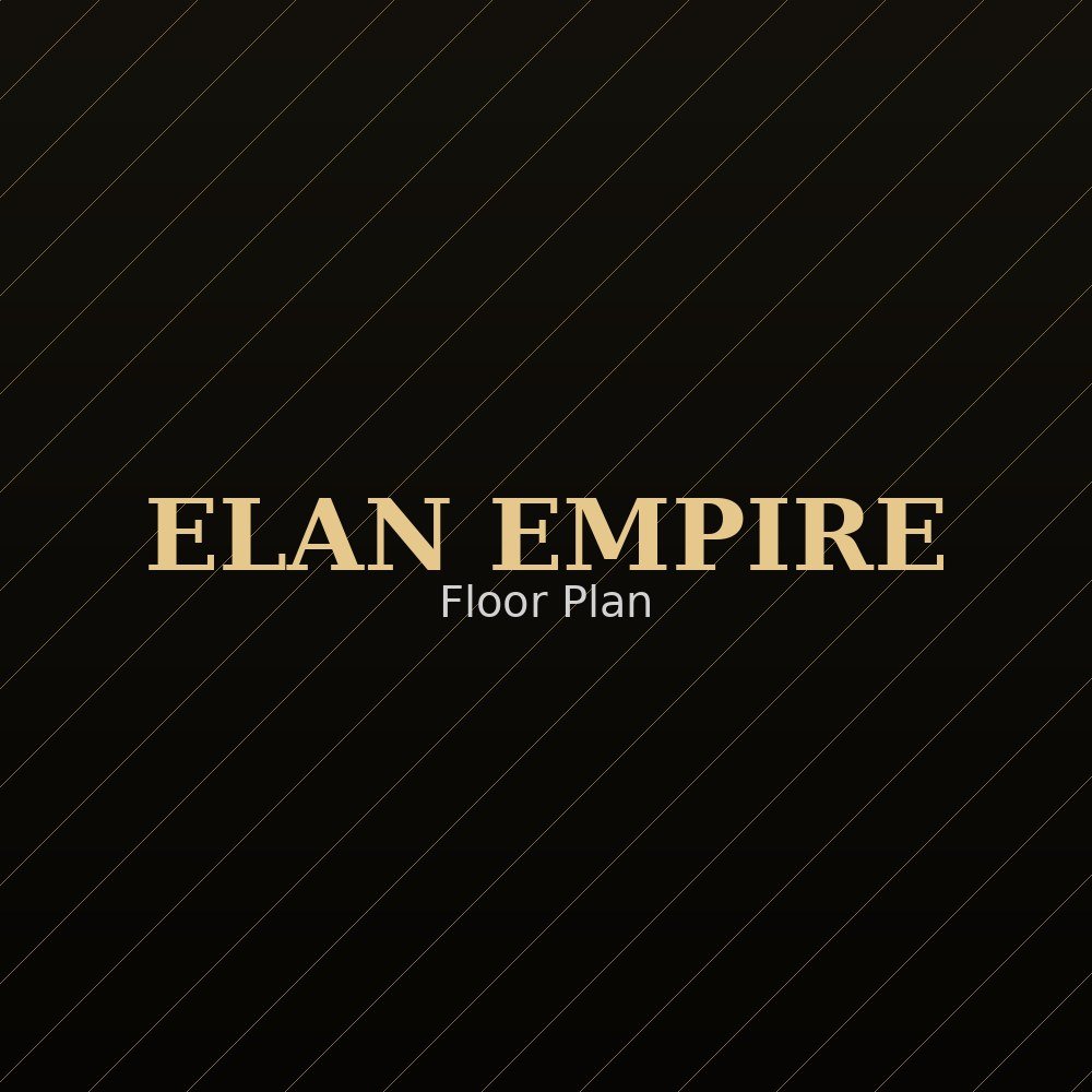 Elan Empire floor plan