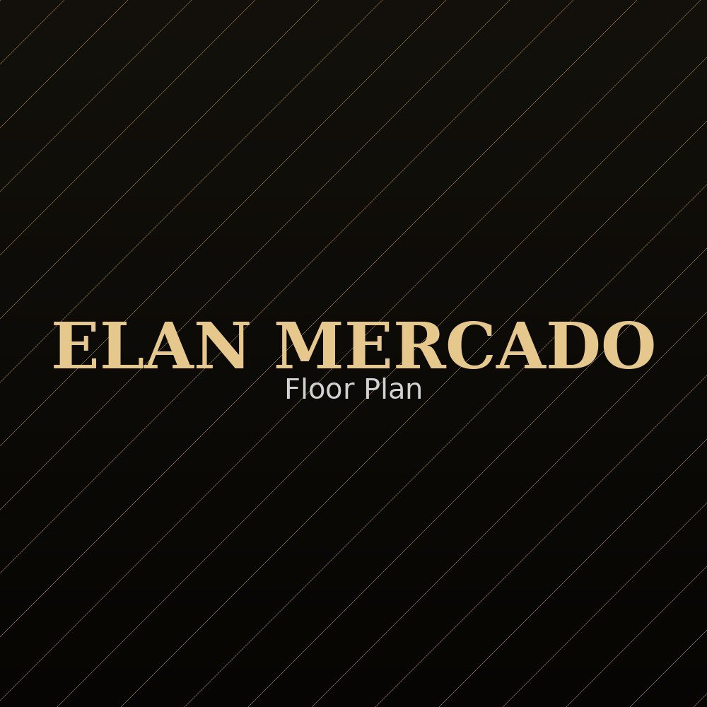 Elan Mercado floor plan